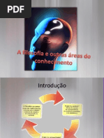 A filosofia e outras áreas do conhecimento 
