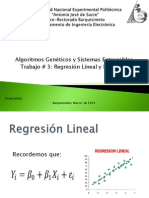 Algoritmo Regresion Lineal y No Lineal Simulación