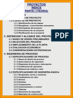 Estructura Para El Desarrollo de Un Proyecto