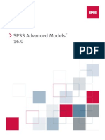 SPSS Advanced Models 16.0