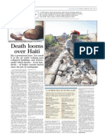 Death Looms Over Haiti