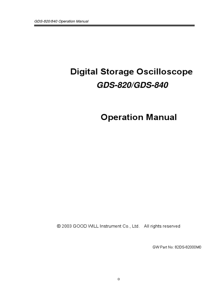 GDS Series | PDF | Telecommunications Engineering | Manufactured Goods