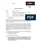 Procedimiento liquidación contrato obra luego laudo arbitral