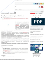 Estudio de Cortocircuito y Coordinación de Protecciones, Parte 1 Ingenieri PDF