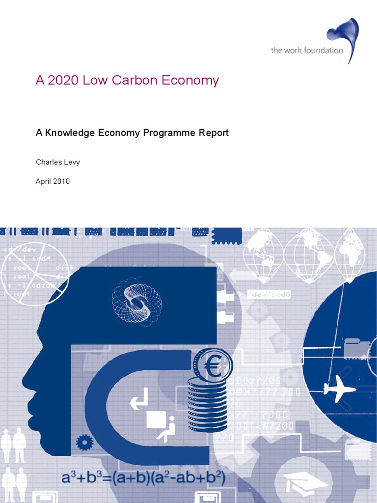 A 2020 Low Carbon Economy | PDF | Low Carbon Economy | Economic Growth