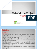 B Relatório de Projeto