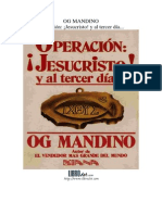 Operacion Jesucristo - Og Mandino