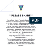 Essex County Prosecutor's Office Releases Photographs