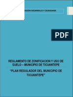 Reglamento Zonificacion y Uso de Suelo Ticuantepe - VF