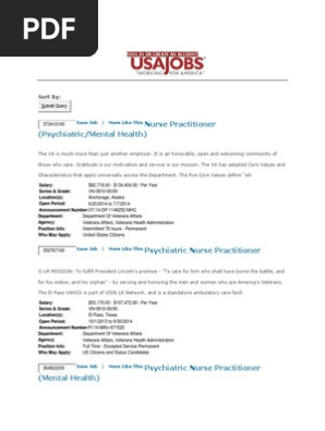 Psych Pay Scale United States Department Of Veterans Affairs