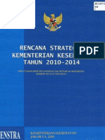 Renstra Kemenkes 2010-2014