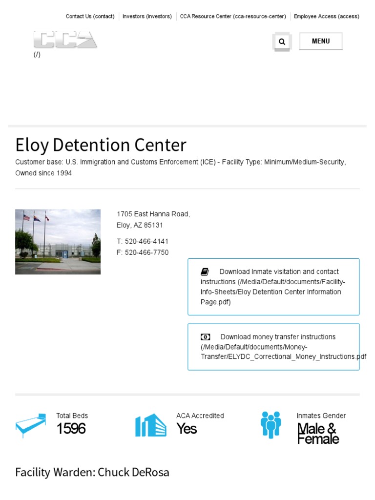 Eloy Detention Center (ICE) PDF