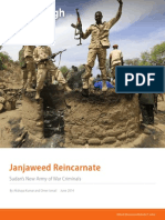 Janjaweed Reincarnate: Sudan's New Army of War Criminals