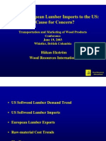 European Lumber Exports June 2003