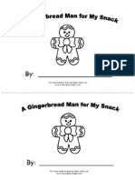 Gingerbread Pocket Chart Book