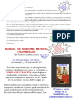 Manual de Medicina Natural Vademecum