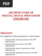 Architecture of Digital Signal Processor TMS320C54X