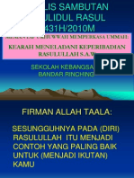 MAULIDUL RASUL2010 Sk Bdr Rinching(Meneladani Keperibadian Rasulullah s.a.w