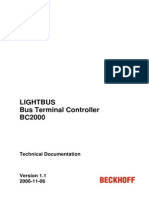 Lightbus Bus Terminal Controller BC2000: Technical Documentation