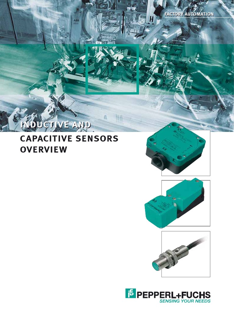Capacitive and Inductive Proximity Sensors | PDF | Electrical Connector ...