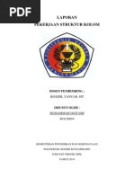 Download Laporan Pekerjaan Struktur Kolom by Lioneltomi Suicidaltendencies Subhumanz SN231788633 doc pdf