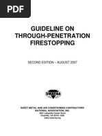 Guideline On Smacna Through Penetration Fire Stopping