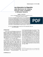 Bioelectromagnetics Volume 17 Joseph L. Kirschvink - Microwave Absorption by Magnetite - A Possible Mechanism For Coupling No