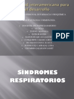 Sindromes Respiratorios