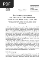 Strobovideolaryngoscopy