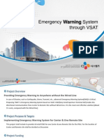 Emergency Warning System - VSAT