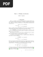 3x+1 Problem An Overview J.lagarias