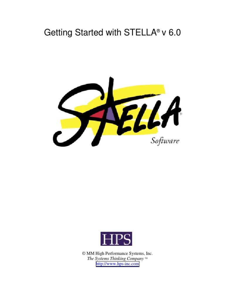 Getting Started With Stella | PDF | Computer Simulation | Menu (Computing)