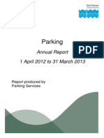 Annual Parking Report 201213
