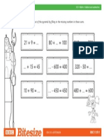 Worksheet Number Pyramid