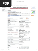 EXtreme Power Supply Calculator