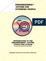 The Personessence System For Understanding People