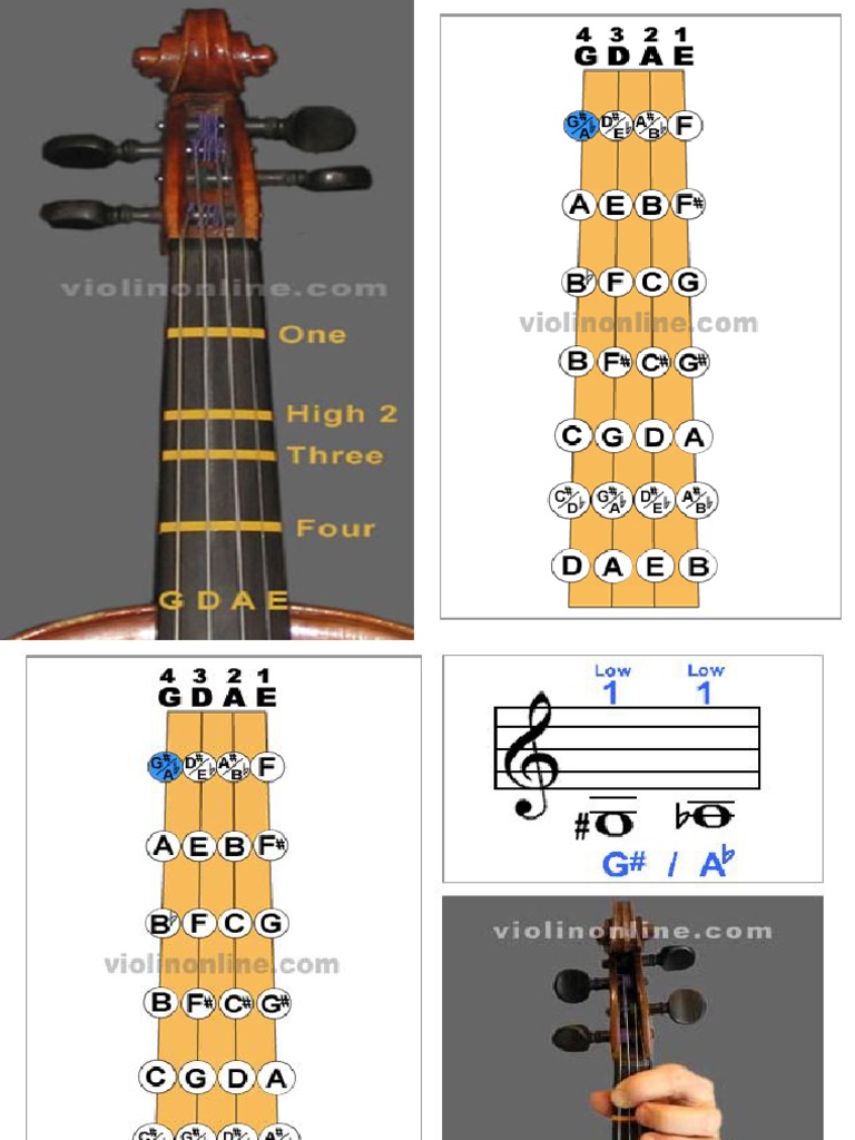 Violin Finger Position