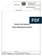 Water Usage and Total Waste (Solid and Liquid) 1a