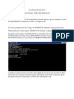 Manual de Usuario Bajo y Alto Nivel de Datos
