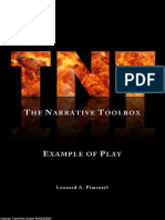 TNT (The Narrative Toolbox) Example of Play
