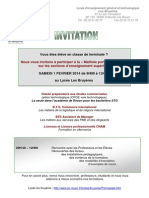 Affiche Portes Post Bac 2014