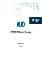 2013 Q1 PID Product Roadmap - 2