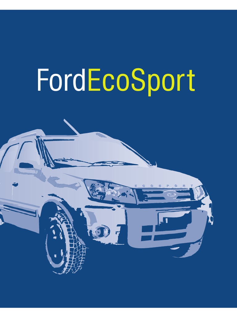 Manual Ecosport 2010 | PDF | Airbag | Motores