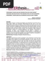 Paradigma Nas Perspectivas de Kuhn e Morin