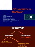 Hemoragicna Diateza in Tromboza