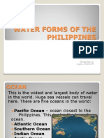 Water Forms of The Philippines: Presented By: Lugtu, Jhonric M