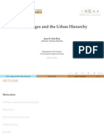 Cities, Wages and The Urban Hierarchy: Juan D. Soto D Iaz