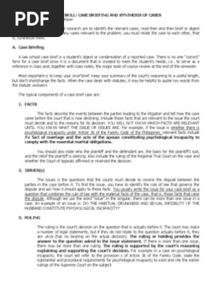Case Brief