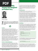 Auto Undo Management