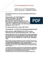 GSTA-DÜSSELDORF - STRAFANTRAG AUS ALLEN RECHTLICHEN GRÜNDEN MIT ANTRAG AUF STRAFVERFOLGUNG GEGEN JENS ARTUS II. Teil Und GEGEN Dr. Lothar Klunk, Jahrgang 1951 - 06. Juni 2014 Kopie PDF